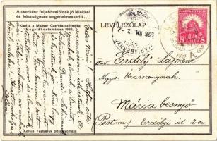 1926 Motorkerékpáros cserkész. A cserkész feljebbvalóinak jó lélekkel és készségesen engedelmeskedik...