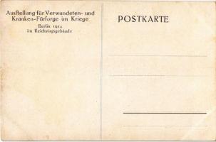 Ernst Lissauer: Hassgesang gegen England. Ausstellung für Verwundeten- und Kranken-Fürforge im Krieg...