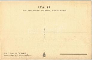 P.fo "Giulio Cesare" Mediterraneo-Sud America Express / SS Giulio Cesare ocean liner of th...