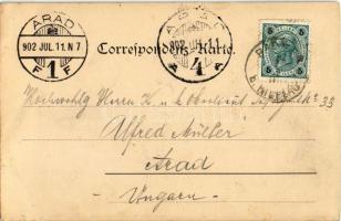 1902 I. Ferenc József császár a radmer-i vadászkastélynál, lelőtt szarvasok / Franz Joseph at the K....