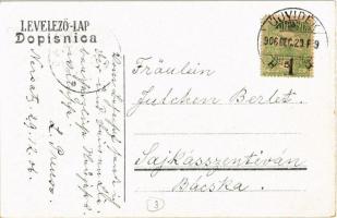 1906 Kamanc, Kamenitz, Sremska Kamenice (Újvidék, Novi Sad); K.u.K. Infanterie-Cadettenschule / Oszt...