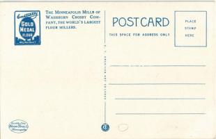 Minneapolis, Minnesota; Milling District, General Mills' Gold Medal Flour, industrial mills, ra...