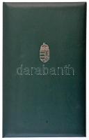 1991. "Magyar Köztársaság Arany Érdemkereszt, polgári tagozat" aranyozott Br kitüntetés, s...