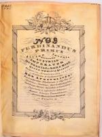 1840 Ferdinánd király által aradi puskaműves céh részére kiadott működési engedély és alapszabály. I...