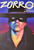 1976 Szyksznian Wanda (1948-):Zorro, rendezte: Duccio Tessari, főszereplő: Alain Delon, filmplakát, 60×40 cm