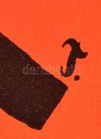 1957 Tővisváry Olga (1926-2005): Dani, filmplakát, Bp. Plakát és Címke Nyomda, szakadt, 99x68 cm