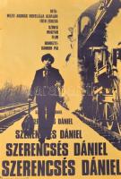 1983 Szerencsés Dániel, rendezte: Sándor Pál, filmplakát, szakadással, hajtott, ritka kiadás, 60×40 cm