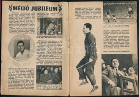 1962 a Magyarország-Uruguay válogatott mérkőzés programfüzete, érdekes részletekkel / flyer about th...
