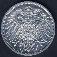 Német Birodalom/Császárság 1914A 1M Ag T:2+ parányi ph