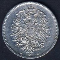 Német Birodalom/Császárság 1875D 1M Ag T:3 kis ph
