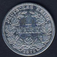 Német Birodalom/Császárság 1875A 1M Ag T:3 pici ph.