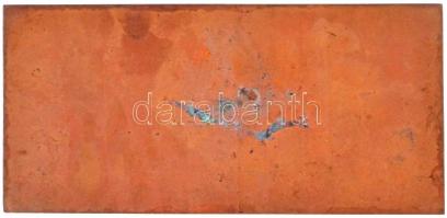 1943. 1000P "Szálasi-kiadás" kiadatlan bankjegy nyomólemez gyártásához készített vésett po...