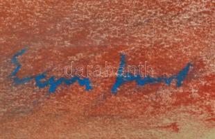 Egry jelzéssel: Szikrázó napsütés. Pasztell, papír, 30×43 cm