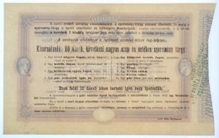 Budapest 1877. "Lótenyésztés emelésére alakúlt részvény-társaság - A győri Katalin vásárkor&quo...