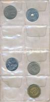 43db-os vegyes magyar és külföldi fémpénz tétel kis albumban T:vegyes