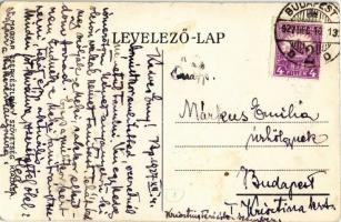 Cserkész jótett. Kiadja a Magyar Cserkészleány Szövetség / Hungarian girl scout art postcard, artist...