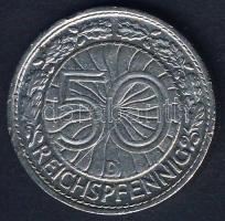 Német Birodalom/Weimari Köztársaság 1927D 50Pf T:3 ph