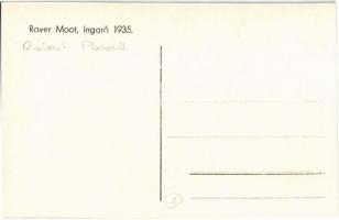 1935 Rover Moot / 2nd World Rover Moot, World Scout Moot in Ingarö, Sweden