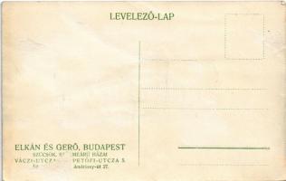 Elkán és Gerő, az ország legnagyobb és legszolidabb szűcsáruházai: Barna medve. Budapest Váci uta 9....