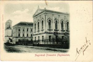 1898 Nagyvárad, Oradea; Premontrei főgimnázium. Sonnenfeld Adolf kiadása / grammar school (EK)