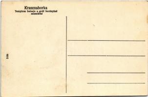 Krasznahorka, Krásna Horka; templom belseje a gróf Serényiné múmiával / church interior, mummy of th...