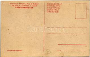 Torpedó kilövésre készen. "Oroszlán" sósborszesz reklám / WWI Austro-Hungarian Navy K.u.K....