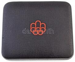 Kanada 1976. "XXIe Olympiade Montréal 1976" kétoldalas Cu, olimpiai résztvevői emlékérem, ...