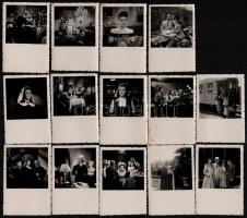cca 1960-1970 Régi magyar filmfotók, összesen 29 db, 6×9 cm