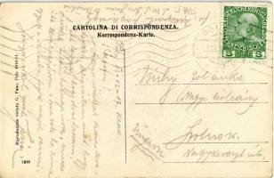 1917 Am Postem / Sul postom / WWI Austro-Hungarian Navy K.u.K. Kriegsmarine humorous mariner art pos...