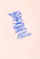 Kalocsai porcelán hamutál, kézzel festett, jelzett, hibátlan, 13×11 cm