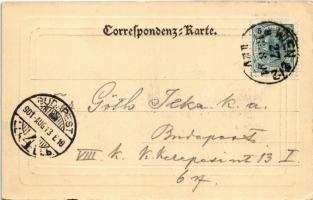 1901 Vienna, Wien, Bécs II. Restaurant and Cafe Prohaska, K.k. Prater No. 37