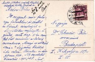 1931 Bustyaháza, Handalbustyaháza, Bushtyno, Bustino; Erdészeti kaszinó / Lesniské Kasino / forestry...