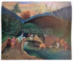 Németh Lajos: Csontváry Kosztka Tivadar. Bp., 1964, Képzőművészeti Alap Kiadóvállalata. Kiadói egész...