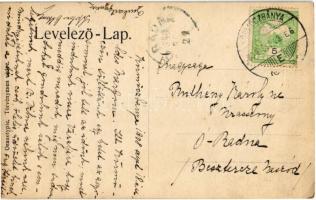 1908 Körmöcbánya, Kremnitz, Kremnica; vártemplom / castle church. Oranotypie  (EK)