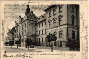 1904 Besztercebánya, Banská Bystrica; Kir. törvényszéki palota / palace of court