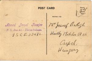 Dar es Salaam, The European Hospital. TCV card