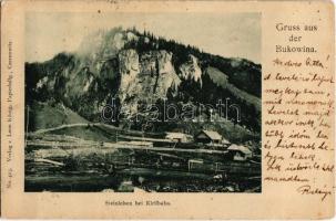 1900 Carlibaba, Kirlibaba (Bukovina, Bucovina); Steinfelsen / general view (EK)