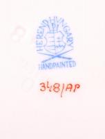 Herendi Apponyi mintás tálka, 3 db, kézzel festett, jelzett, hibátlan