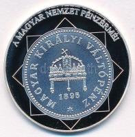DN "A magyar nemzet pénzérméi - A legkisebb névértékű érme 1848-1906" Ag emlékérem (10,37g...
