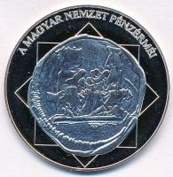 DN "A magyar nemzet pénzérméi - A Budai vár első ábrázolása érmén 1308-1342" Ag emlékérem ...