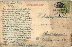 Kolozsvár, Cluj; Sétatéri bejárat, Diána fürdő, gőzfürdő, vízgyógyintézet és uszoda. Ludasi dohány t...