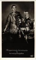 Magyarország kormányzója és kormányzóhelyettese: Horthy Miklós és Horthy István / Regent Admiral Miklós Horthy and Deputy Regent István Horthy