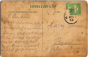 Rohonc, Rechnitz; Kilátó torony, Fűrész malom-völgy, vár, Fő tér, Faluidi-völgy / Aussichtsturm, Tal...