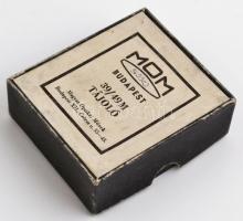 MOM tájoló bőr tokban, eredeti dobozában