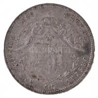 1869GYF 1Ft Ag "Ferenc József / Angyalos címer" Körmöcbánya (12,35g) T:1- karc, kis ph. / ...