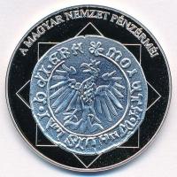 DN "A magyar nemzet pénzérméi - A címer elemei először együtt egy vereten 1440-1444" Ag em...