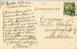 1910 Budapest V. Ifj. Weisz Jakab és fia (volt Harisbazári cég) divatáruháza. Váci utca 24