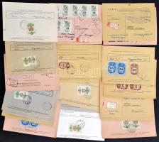 20 db mozgóposta, fiókposta, postai ügynökség szükségragjegy válaszlevelezőlapon
