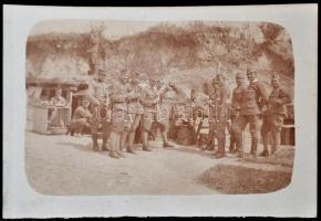 1916 Magyar katona által vezetett világháborús katonai napló. 1918 november 1-ig. Eugen Papp Inf. Re...