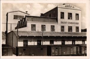 1929 Tatabánya, Magyar Általános Kőszénbánya Rt. (MÁK) tatai bányászata, Bauxit cementgyár, MÁV vagonok